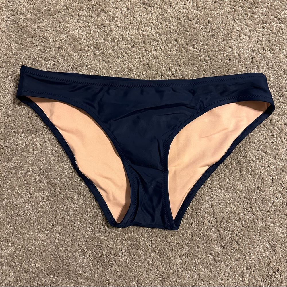 Madewell Navy Bikini Bottom M